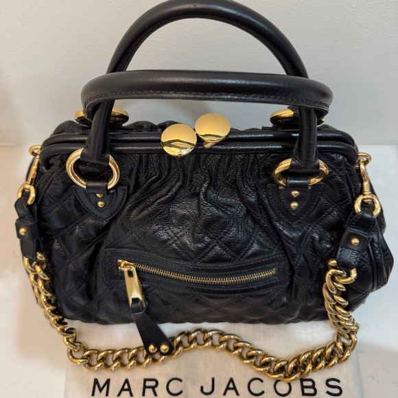 Marc Jacobs Quilted Stam bag - Black - Picture 2 of 9